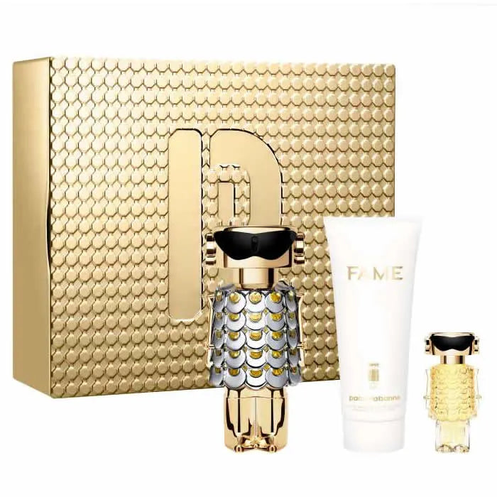 Paco Rabanne Fame Eau De Parfum Spray 80ml Set 3 Artikel