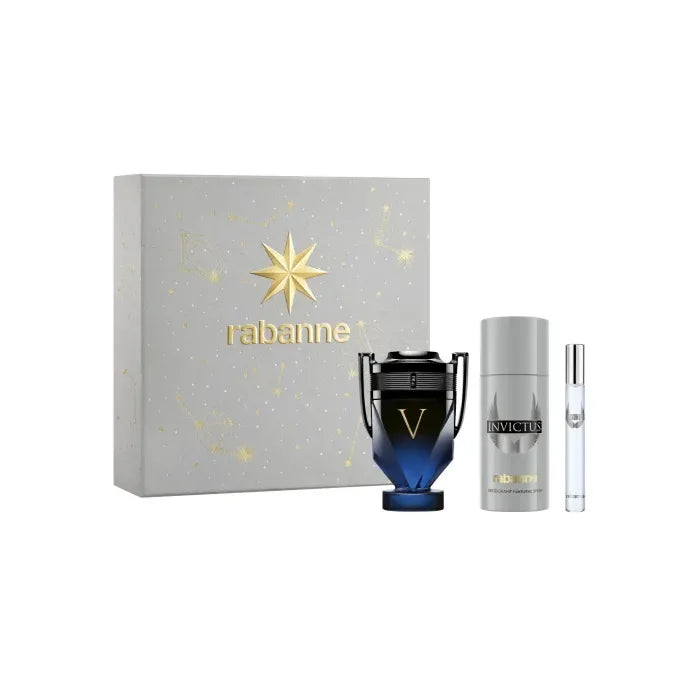 Rabanne Invictus Victory Elixir Eau De Parfum Spray 100ml Set 3 Artikel